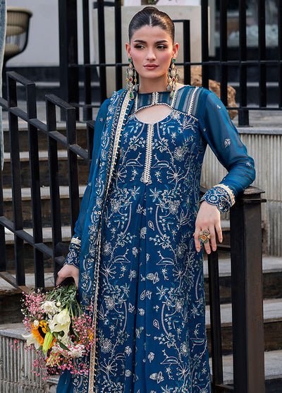 Sahane Embroidered Chiffon Suits Unstitched 3 Piece CT 25008 Breeze