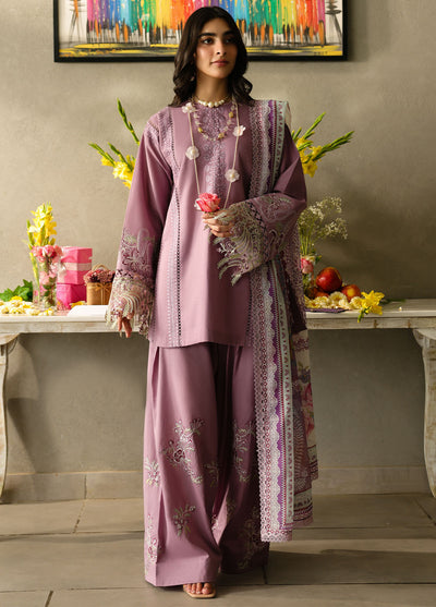 Sahane Embroidered Lawn Suits Unstitched 3 Piece SNE25IL CT-21003 Lilaia