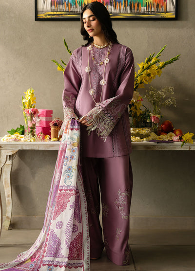 Sahane Embroidered Lawn Suits Unstitched 3 Piece SNE25IL CT-21003 Lilaia