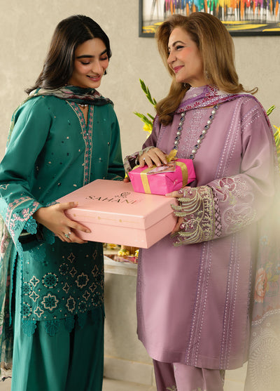 Sahane Embroidered Lawn Suits Unstitched 3 Piece SNE25IL CT-21004 Ameta