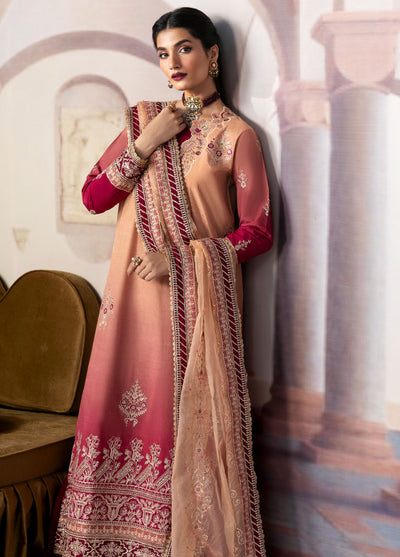 Sahane There She Glows Luxury Raw Silk Collection 2024 TSG-08 Ember