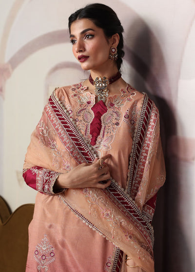 Sahane There She Glows Luxury Raw Silk Collection 2024 TSG-08 Ember
