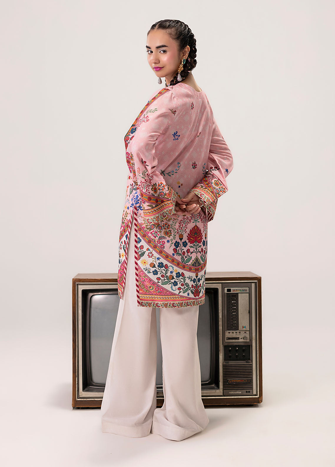Sahane Pret Printed Poly Lawn 2 Piece Suit ME26002 Slay