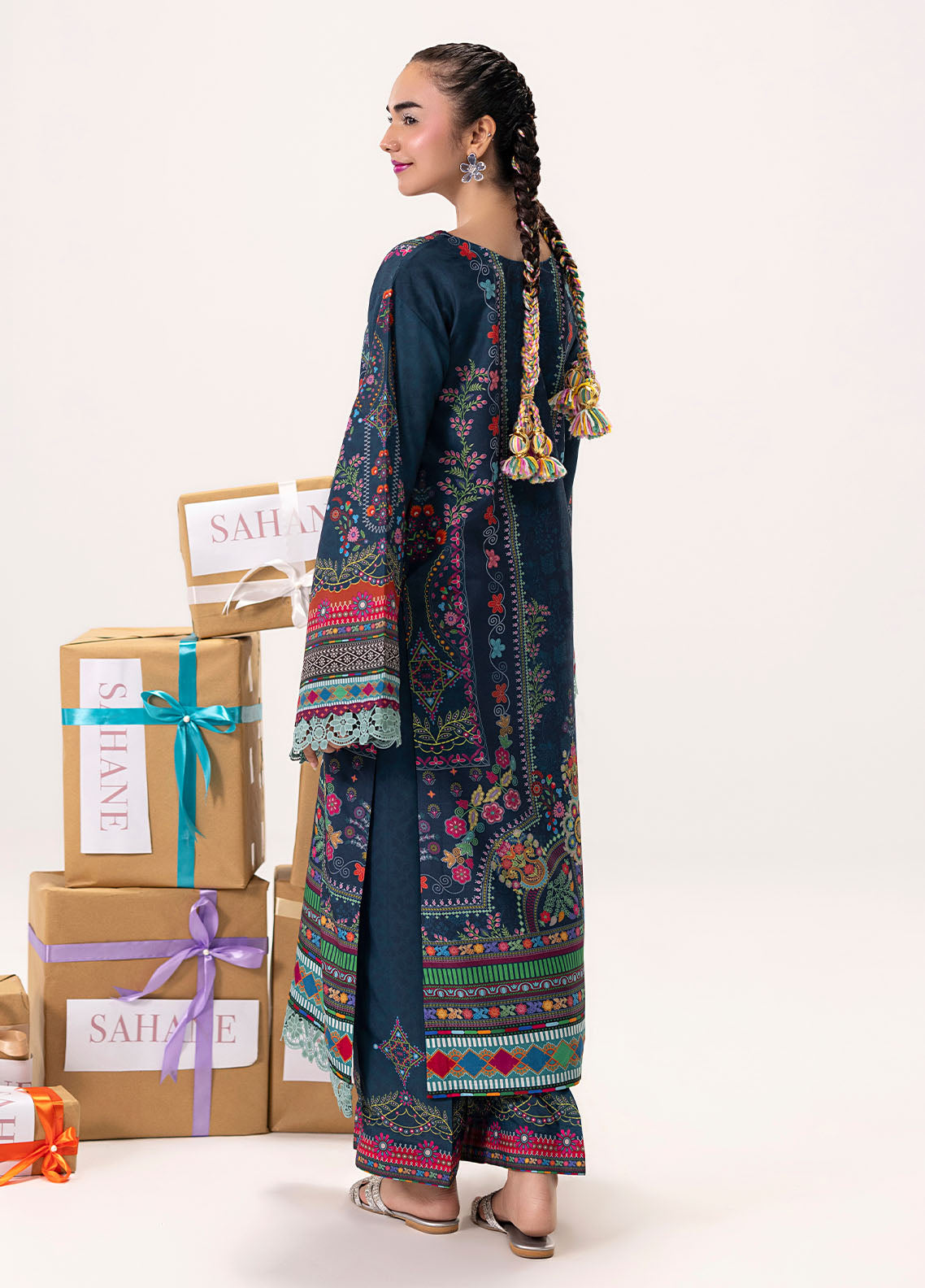 Sahane Pret Printed Poly Lawn 2 Piece Suit ME26007 OG