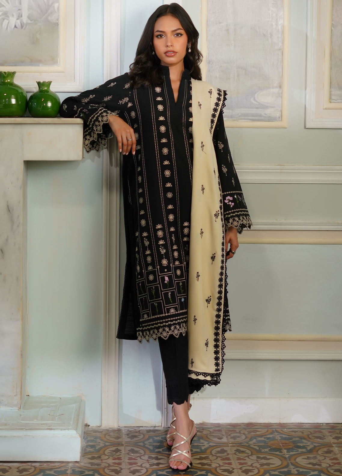 Sahar Unstitched Autumn Winter Collection 2024 Vol-1 EDK-24-V2-03