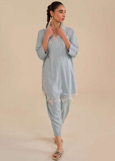 Sahar Pret Casual Cotton 2 Piece Suit SAWCS-V3-10 Oasis