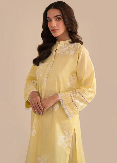 Sahar Pret Embroidered Cambric 2 Piece Suit SSCK-ZH-04 Lemonade