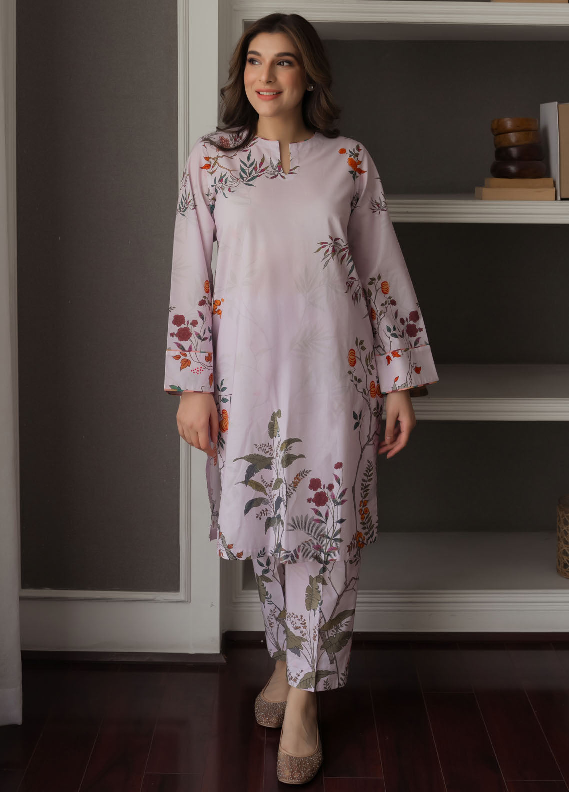 Sahar Pret Printed Cambric 2 Piece Suit Island Reverie