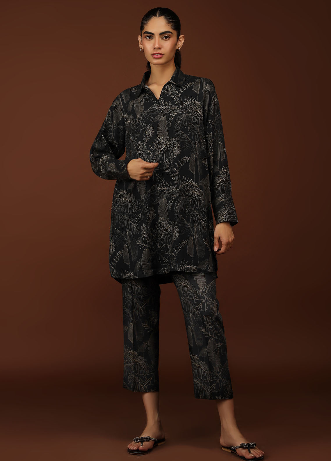 Sahar Pret Printed Cotton 2 Piece Suit SSCS-ZH-07