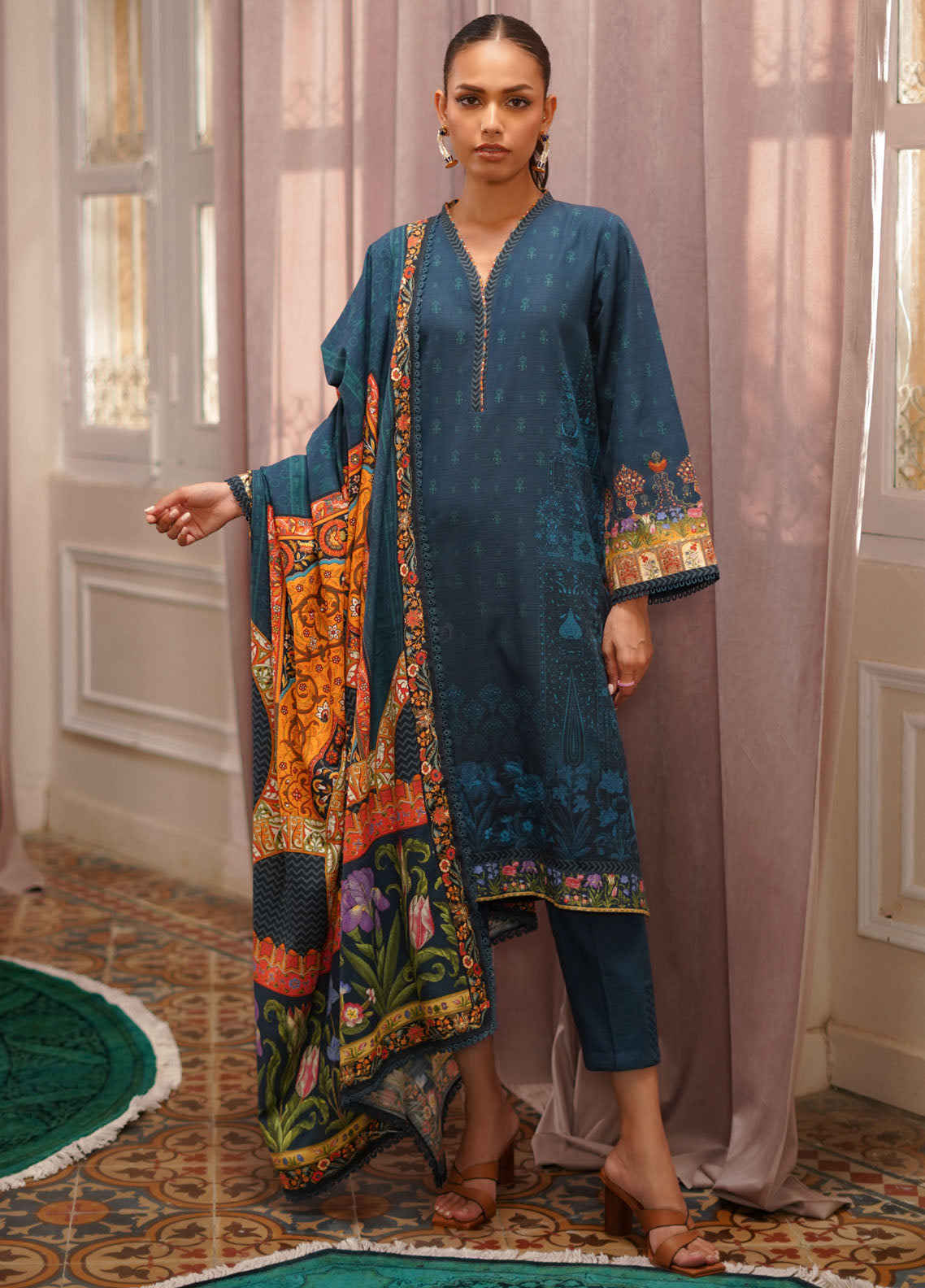 Sahar Unstitched Autumn Winter Collection 2024 Vol-1 KH-24-V2-04