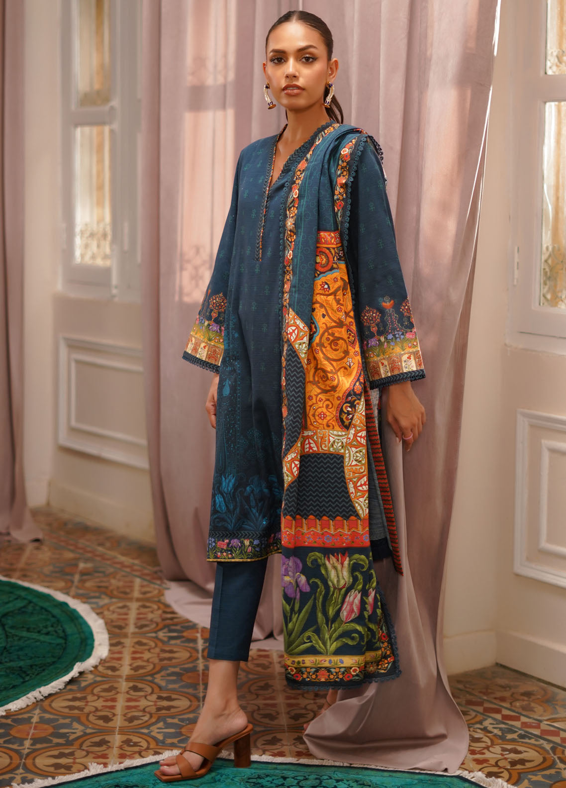 Sahar Unstitched Autumn Winter Collection 2024 Vol-1 KH-24-V2-04