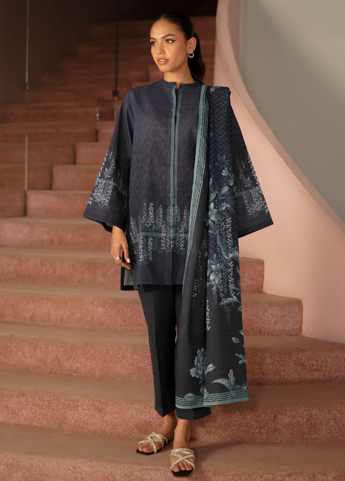 Sahar Unstitched Autumn Winter Collection 2024 Vol-1 KH-24-V2-10