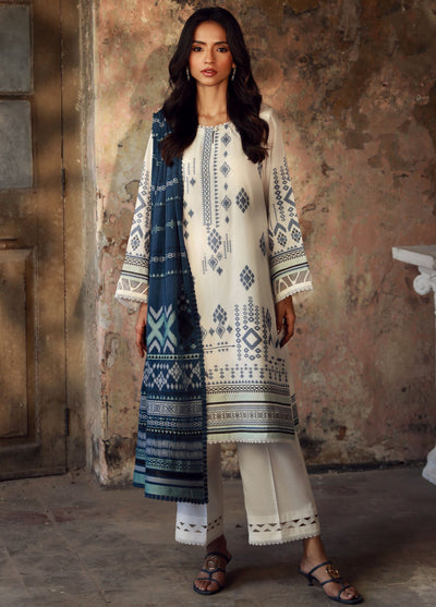 Sahar Unstitched Autum Winter Collection 2024 JV-24-V3-02 Midnight Mist