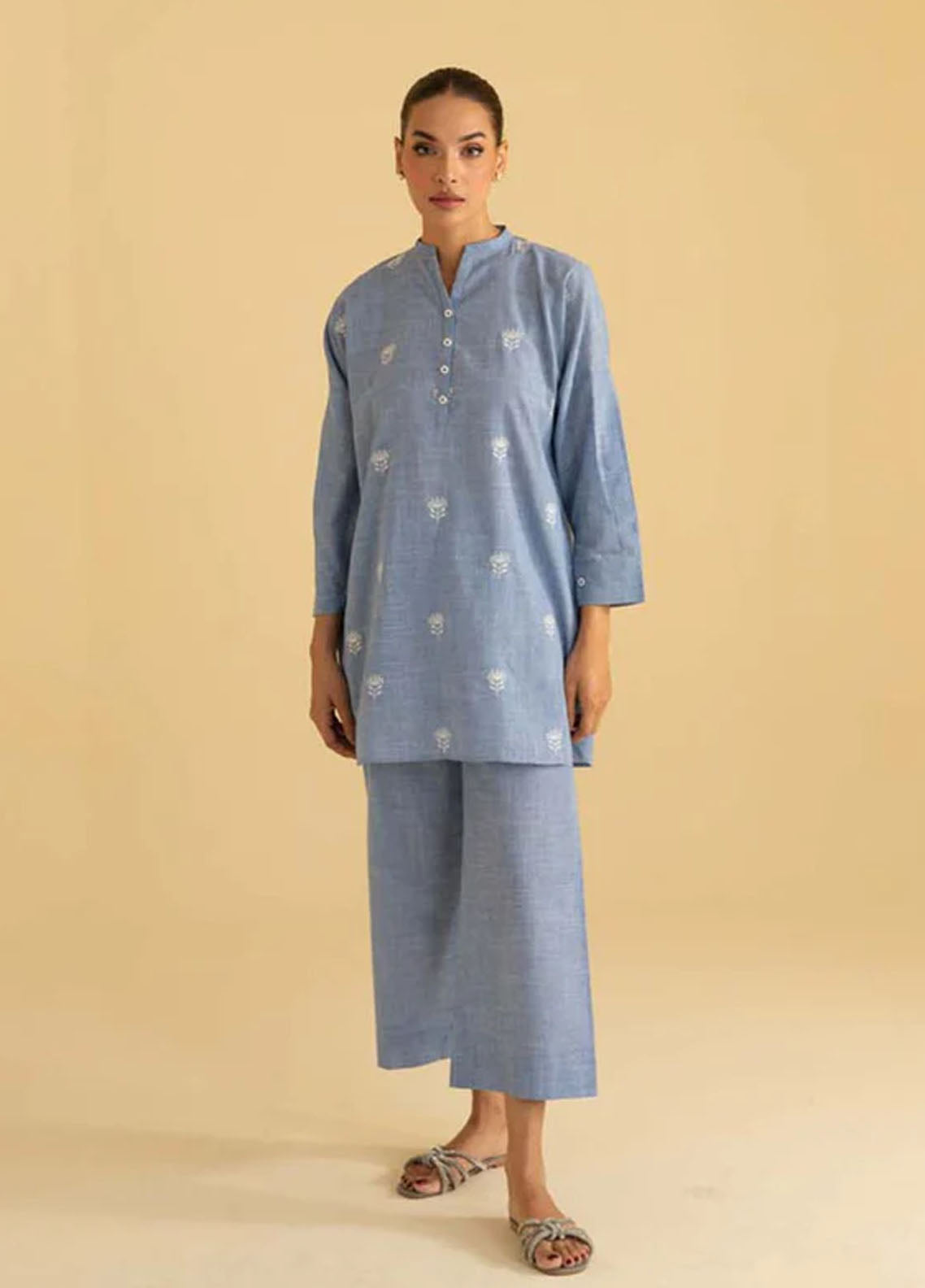 Sahar Pret Casual Cotton 2 Piece Suit Harmony