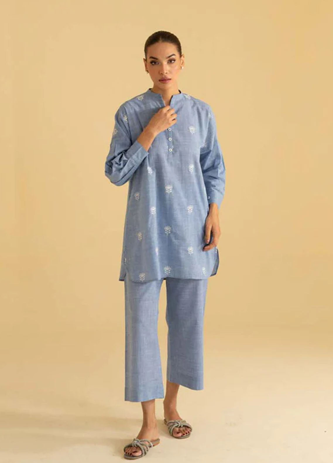 Sahar Pret Casual Cotton 2 Piece Suit Harmony