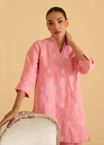 Sahar Pret Casual Cotton 2 Piece Suit Roseate