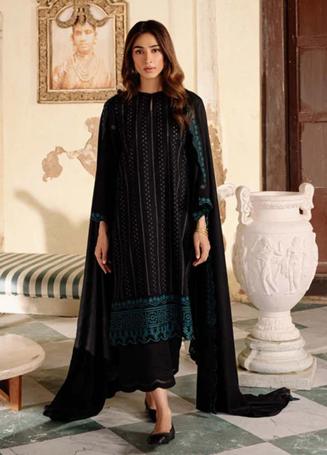 Sahar Unstitched Embroidered Khaddar Collection 2023 SKWD-V2-23-02