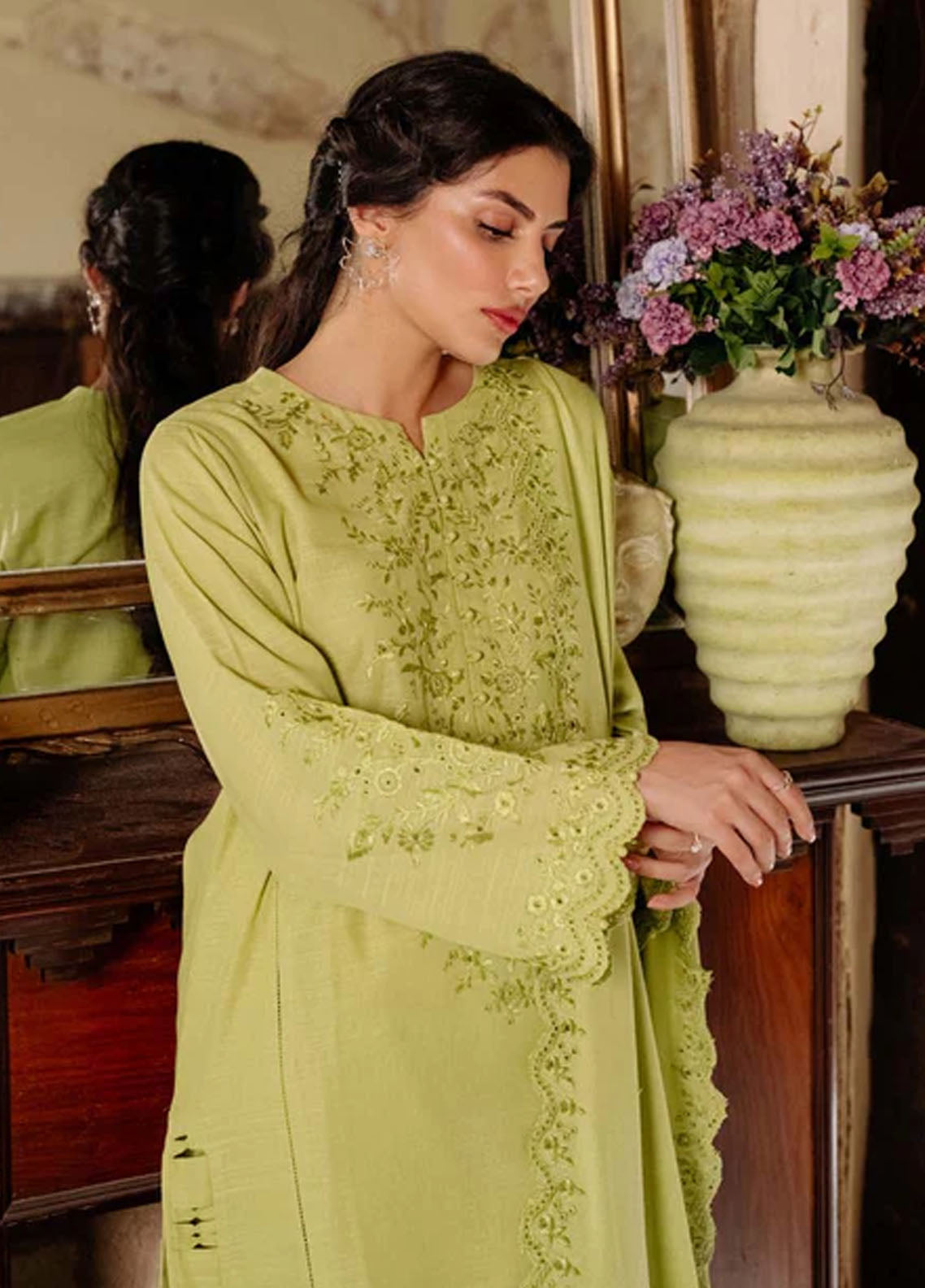 Sahar Unstitched Embroidered Khaddar Collection 2023 SKWD-V2-23-05