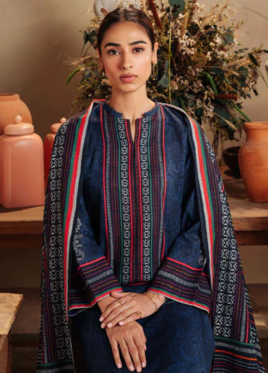 Sahar Unstitched Printed Khaddar Collection 2023 SKWP-V2-23-01