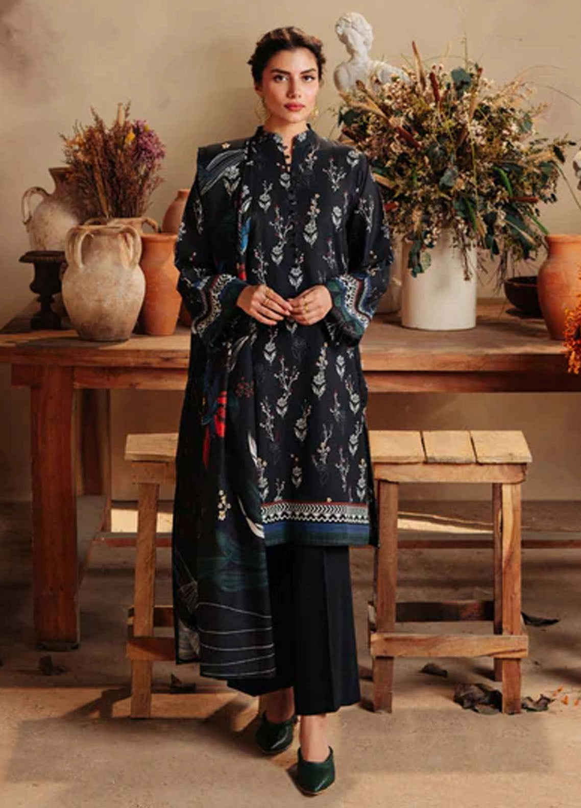 Sahar Unstitched Printed Khaddar Collection 2023 SKWP-V2-23-02