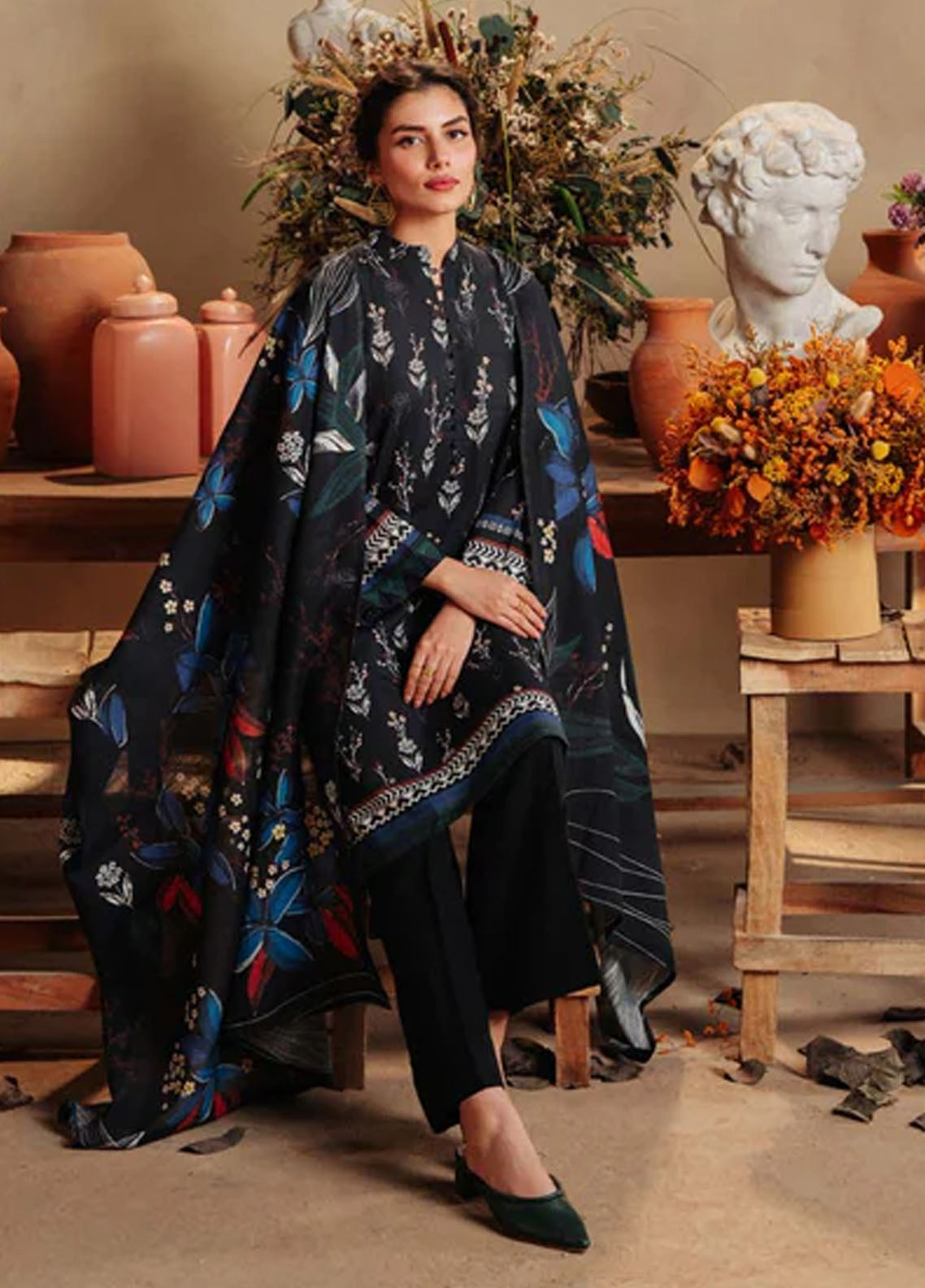 Sahar Unstitched Printed Khaddar Collection 2023 SKWP-V2-23-02