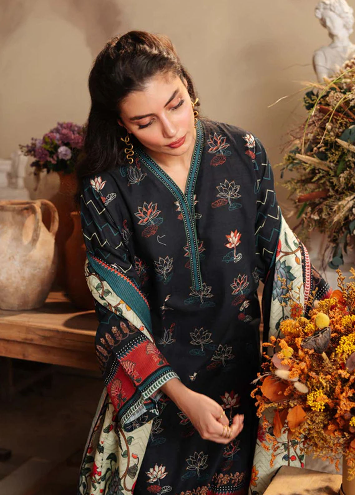 Sahar Unstitched Printed Khaddar Collection 2023 SKWP-V2-23-05