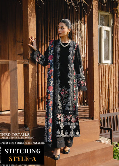 Saira Rizwan Premium Winter Unstitched Collection 2024 SRW24-08 Revna