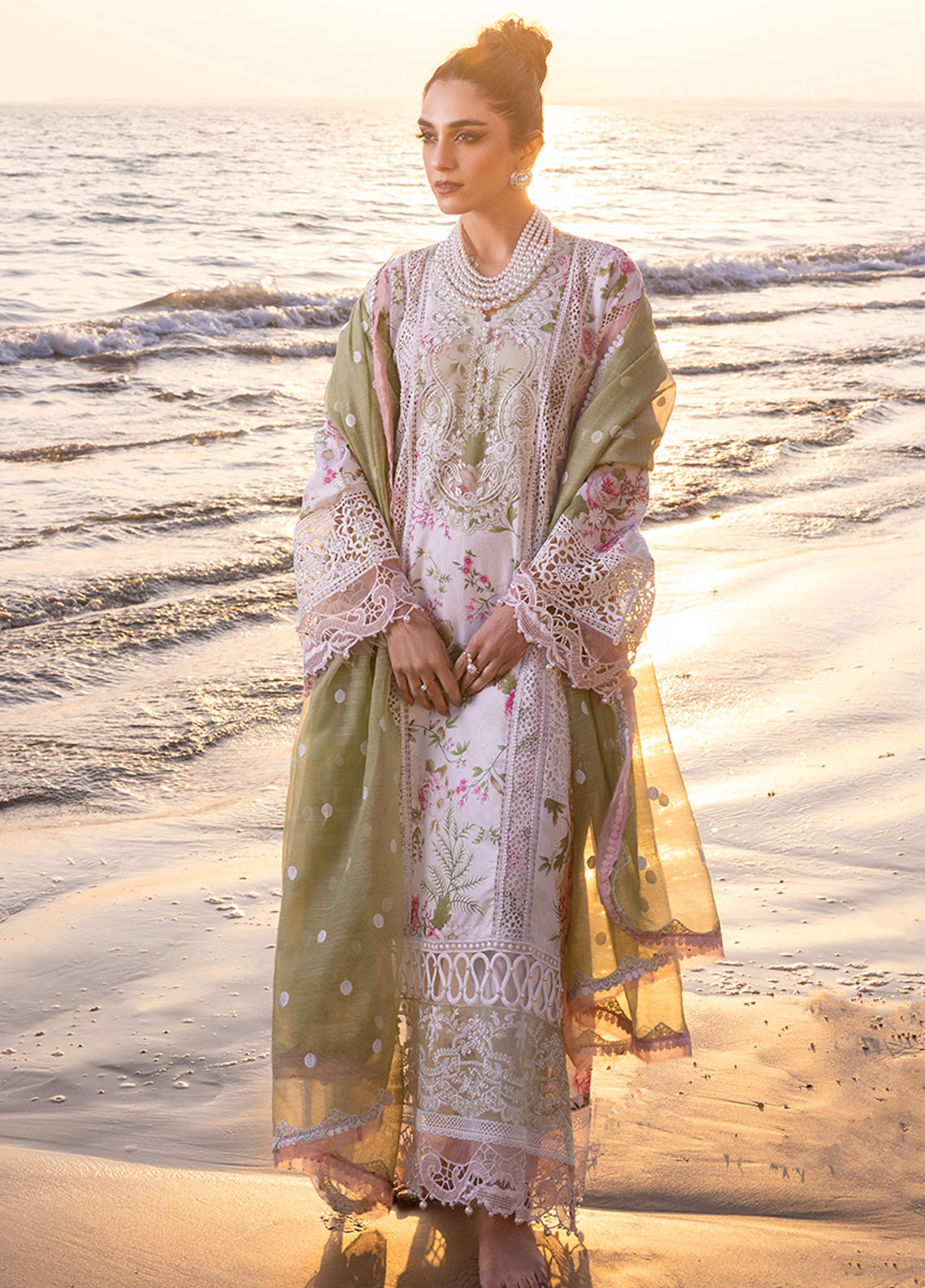 Saira Rizwan Unstitched Luxury Lawn Collection 2024 Akoya