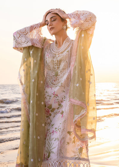 Saira Rizwan Unstitched Luxury Lawn Collection 2024 Akoya