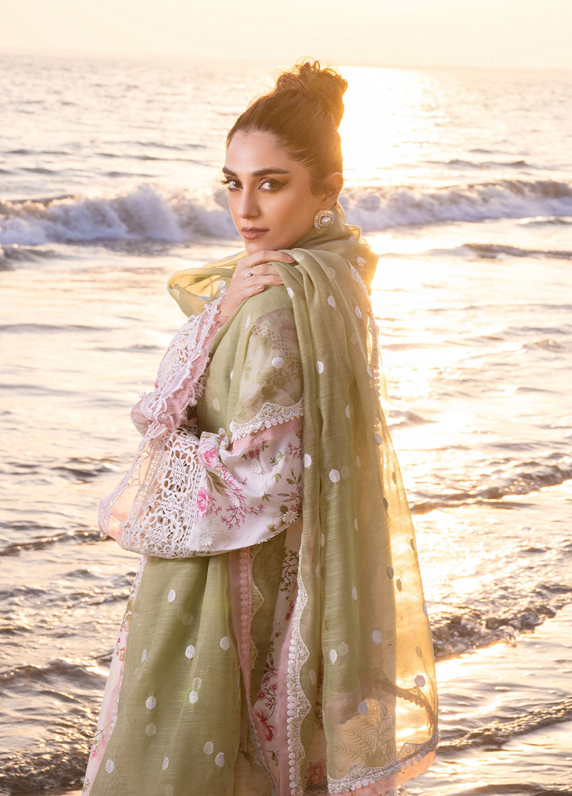 Saira Rizwan Unstitched Luxury Lawn Collection 2024 Akoya