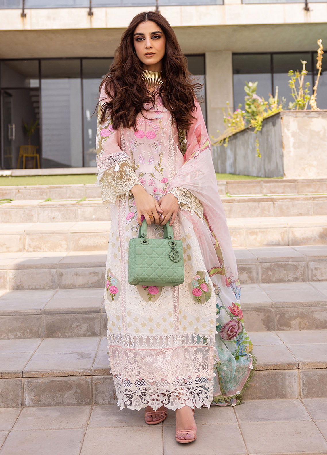 Saira Rizwan Unstitched Luxury Lawn Collection 2024 Laurel