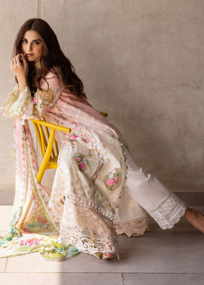 Saira Rizwan Unstitched Luxury Lawn Collection 2024 Laurel