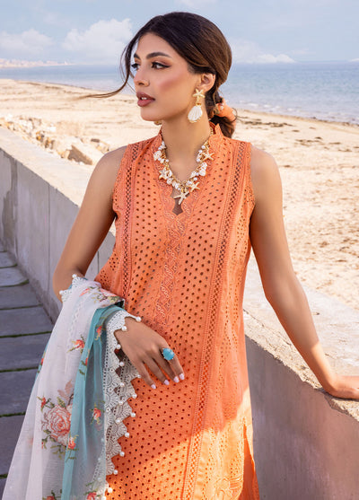 Saira Rizwan Unstitched Luxury Lawn Collection 2024 Mabe