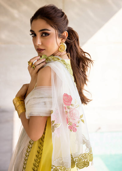 Saira Rizwan Unstitched Luxury Lawn Collection 2024 Tiffany