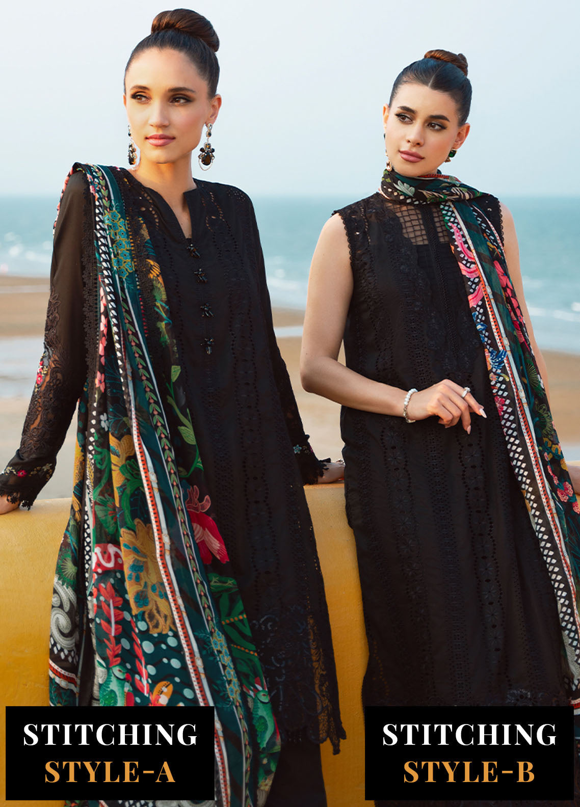 Saira Rizwan Unstitched Lawn Collection 2024 Vol-2 D-01 Ayzel