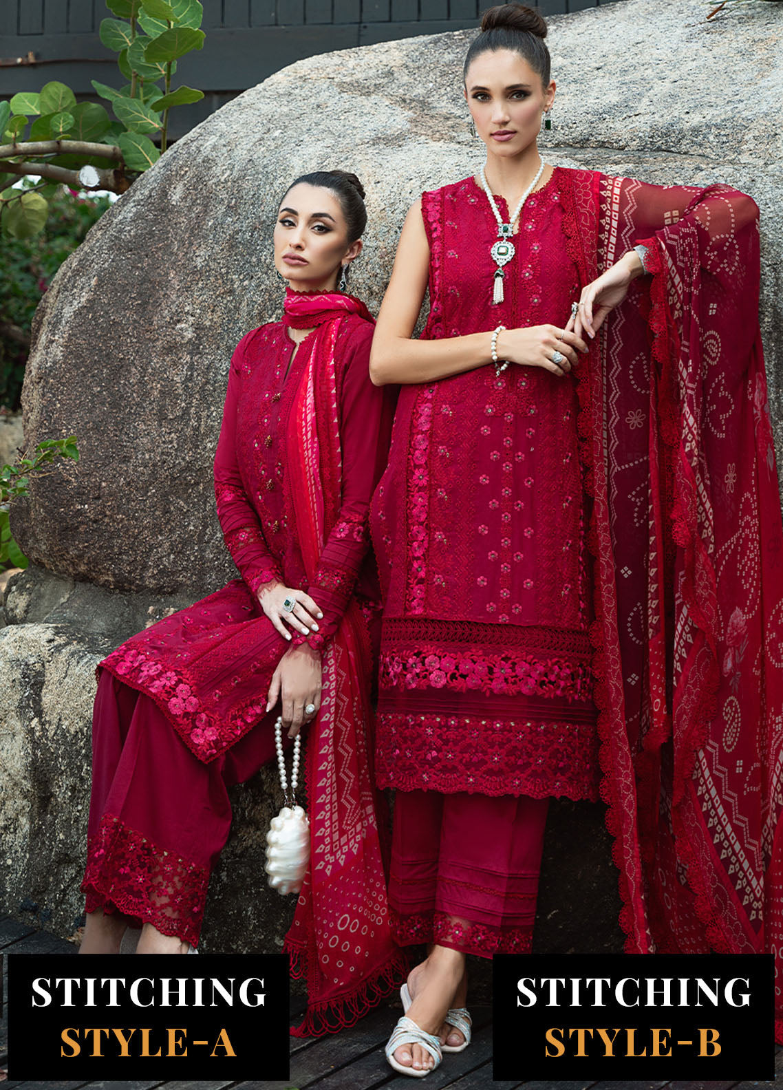 Saira Rizwan Unstitched Lawn Collection 2024 Vol-2 D-02 Sophia