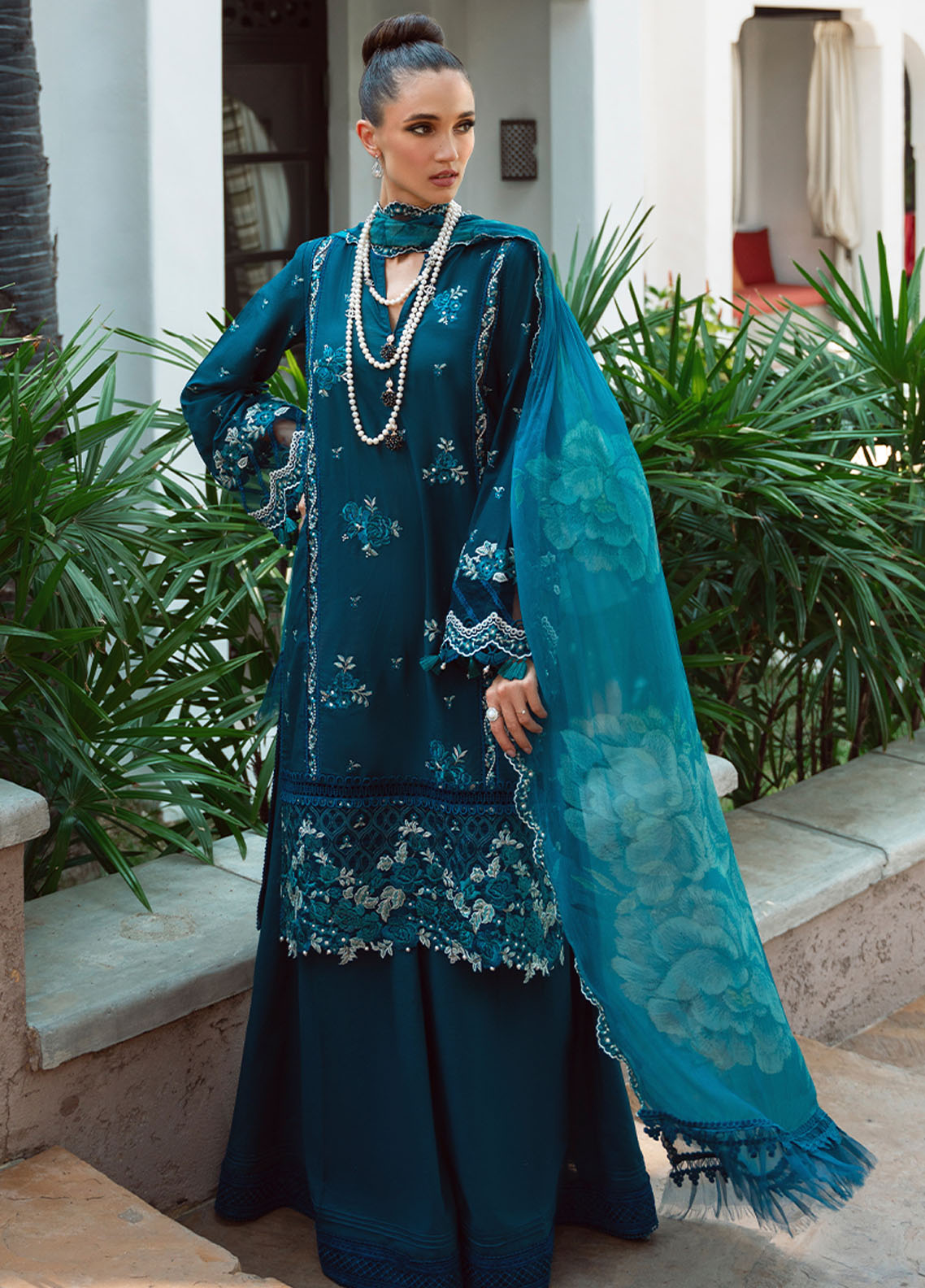 Saira Rizwan Unstitched Lawn Collection 2024 Vol-2 D-04 Sibel