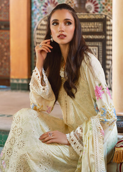 Saira Rizwan Unstitched Lawn Collection 2024 Vol-2 D-05 Kate