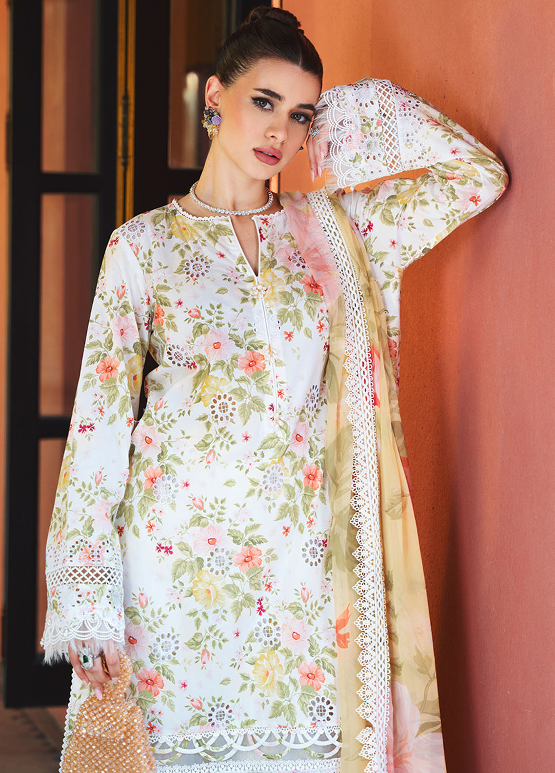 Saira Rizwan Unstitched Lawn Collection 2024 Vol-2 D-06 Anaya