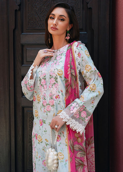 Saira Rizwan Unstitched Lawn Collection 2024 Vol-2 D-07 Fanny