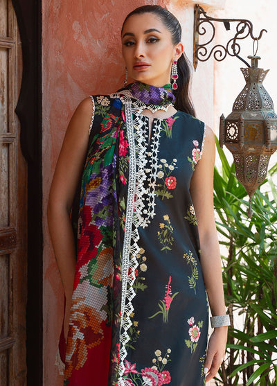 Saira Rizwan Unstitched Lawn Collection 2024 Vol-2 D-08 Cecil