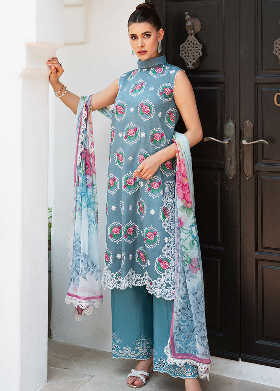 Saira Rizwan Unstitched Lawn Collection 2024 Vol-2 D-09 Amal