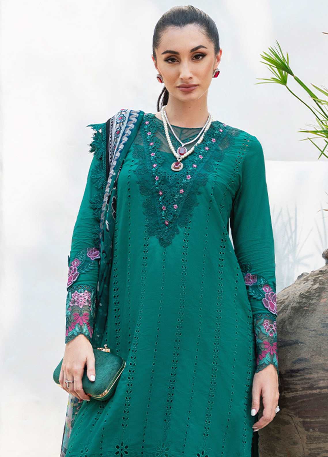 Saira Rizwan Unstitched Lawn Collection 2024 Vol-2 D-10 Jane