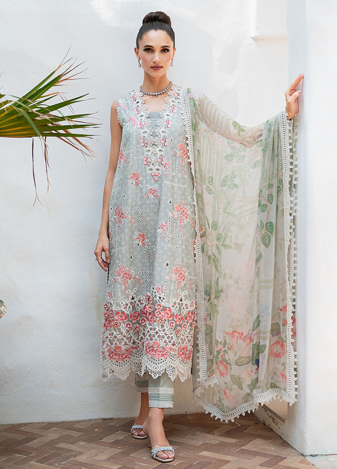 Saira Rizwan Unstitched Lawn Collection 2024 Vol-2 D-11 Luna