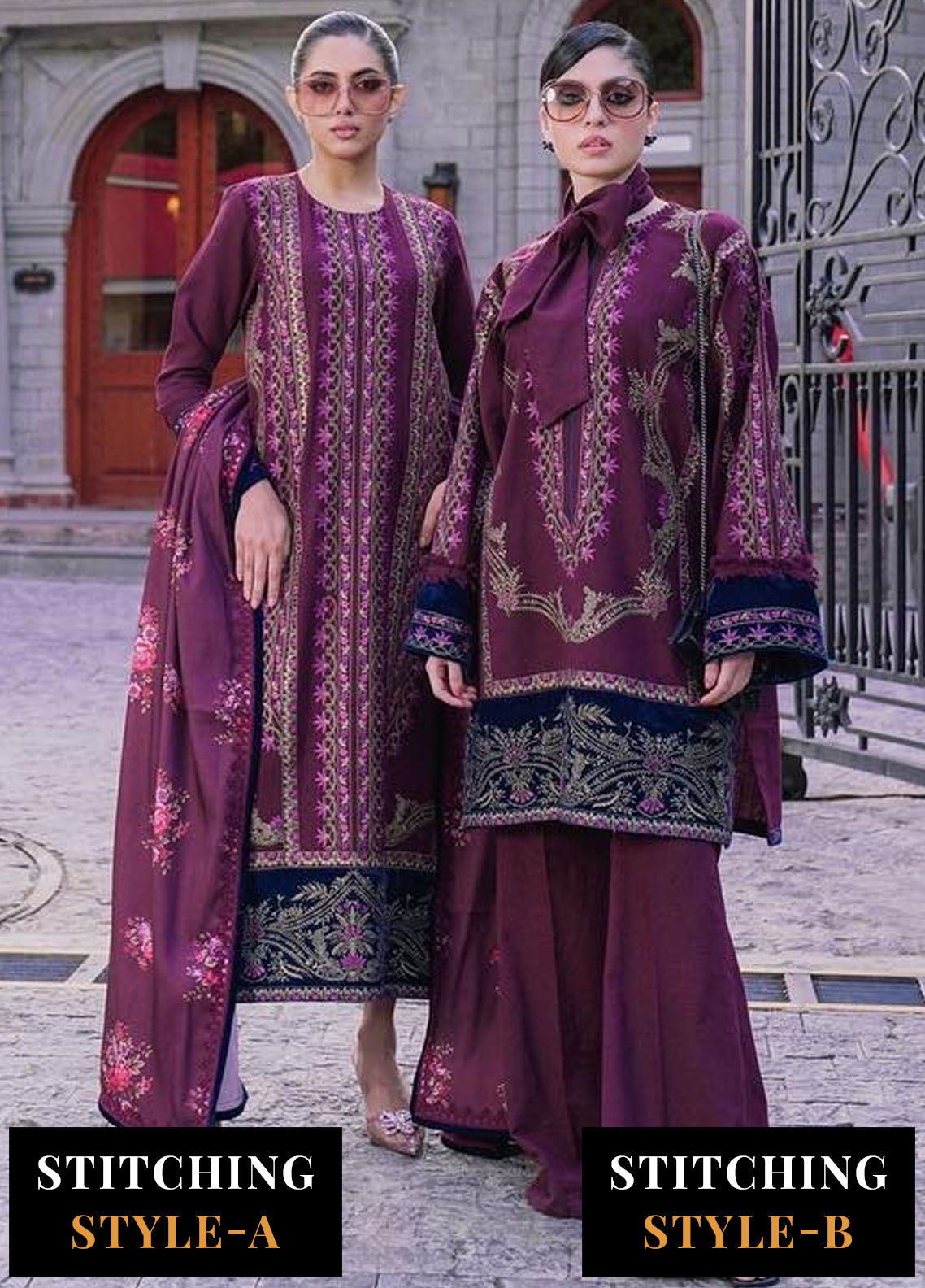 Saira Rizwan Winter Unstitched Collection 2023 SR-02 Zaynem