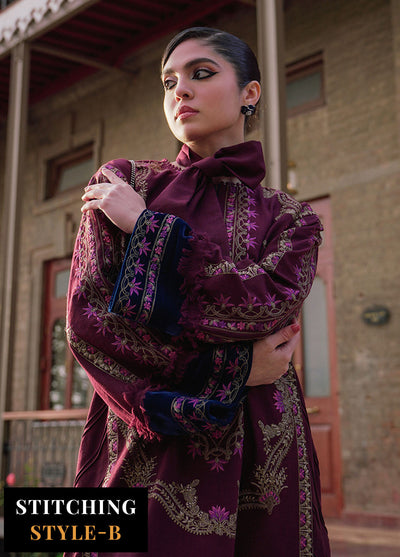 Saira Rizwan Winter Unstitched Collection 2023 SR-02 Zaynem