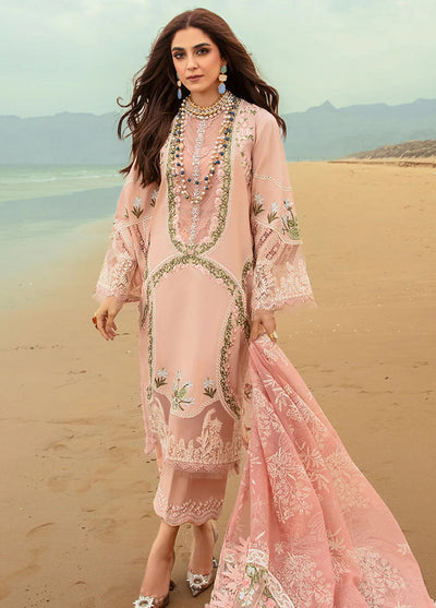 Saira Shakira by Crimson Eid Lawn Collection 2024 Winds of Eden-Rose