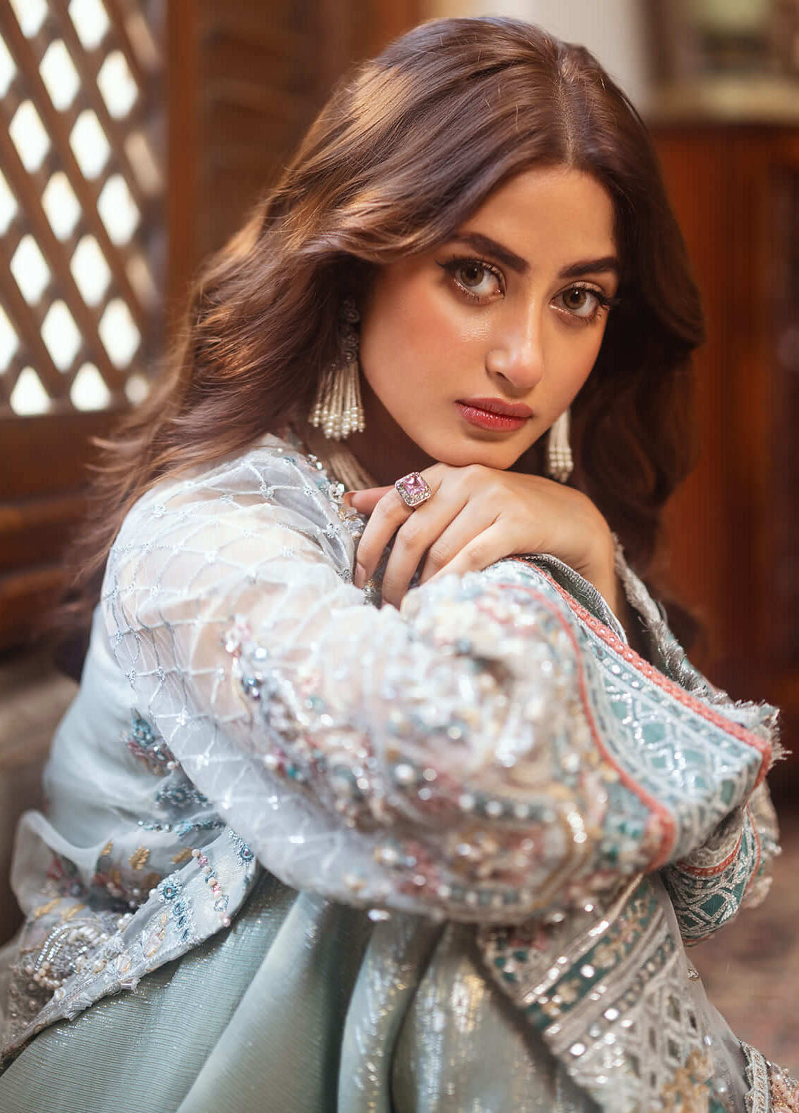 Sajal by Serene Premium Unstitched Bridal Collection 2024 SP24SJ SB-25 Inara