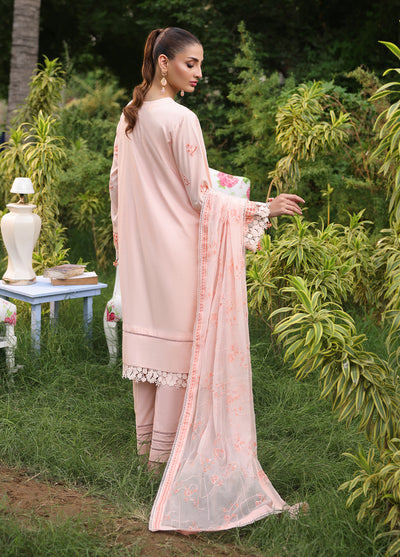 Salitex Embroidered Cambric Suits Unstitched 3 Piece UNW24CK007UT - Summer Collection