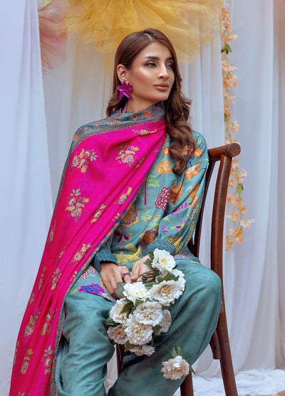 Salitex Printed Lawn Silk Suits Unstitched 3 Piece SUNS24ASI001UT - Summer Collection